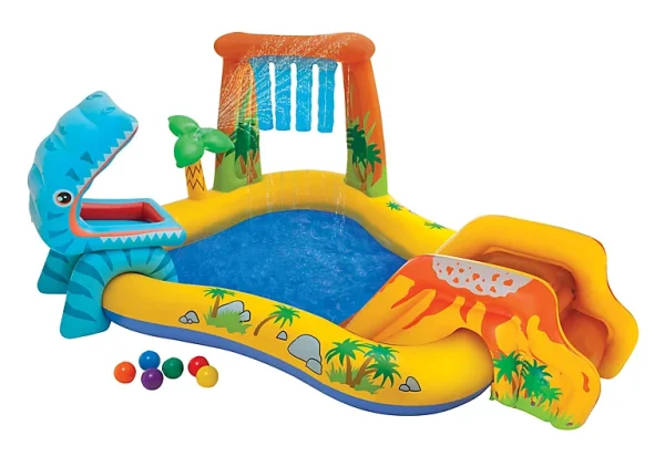 Castorama Aire De Jeux Piscine Gonflable Pour Enfants Intex Dinosaure boutique 1