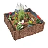 Castorama Carré Potager Osier Verve 80 X 80 X H.20 Cm excellents soldes 7