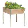 Achat Castorama Carré Potager Sur Pieds Mon Petit Potager Design GM 80 X 75 X H.80 Cm 7