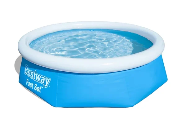 prix le plus bas Castorama Piscine Autoportante Bestway Fast Set™ ø2,44 M 1