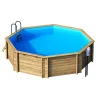 pas cher Castorama Piscine Bois Procopi Tropic ø5,05 X H.1,20 M 5