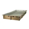 Castorama Piscine Bois Rectangulaire Ibiza Liner Beige 3,5 X 6,5 X H.1,4 M l'unique style 5