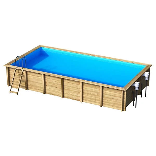 Castorama Piscine Bois Rectangulaire Procopi Weva 8 X 4 X H.1,46 M vente chaude 1