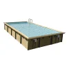 Castorama Piscine Bois Rectangulaire Ubbink Ibiza LDD 5 X 8 X H.1,40 M + Bâche Incluse soldes magasin 7