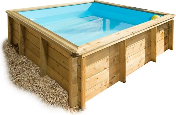 à prix d'occasion Castorama Piscine Bois Tropic Junior 2 X 2 X H.0,64 M 1