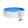 excellent qulity Castorama Piscine Hors Sol Acier Blanc Gré Fidji Ø4,80 X H.1,22 M 7