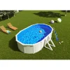 haute qualité Castorama Piscine Hors Sol Acier Blanc Ovale Gré 5,27 X 3,27 X H.1,22 M 5