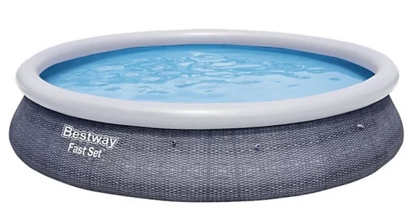 Castorama Piscine Hors Sol Autoportante Ronde Bestway Fast Set™ ø3,96 M en ligne officielle 1