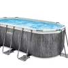 magasin france Castorama Piscine Hors Sol Tubulaire Ovale Intex Baltik 4,00 X 2,00 X H.1,22 M + épurateur 7