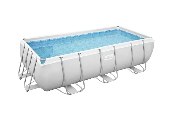 Castorama Piscine Hors Sol Tubulaire Rectangulaire Power Steel 4,04 X 2,01 X H.1 M Les achats en ligne 1