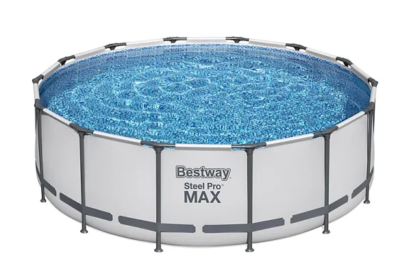 Castorama Piscine Hors Sol Tubulaire Ronde Bestway Steel Pro Max™ ø4,27 X H.1,22 M de garantie authentique 1