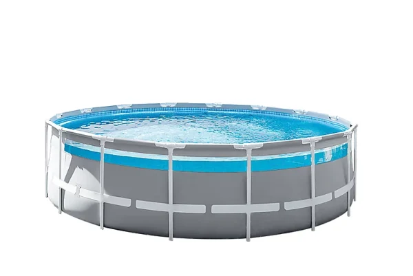 Castorama Piscine Hors Sol Tubulaire Ronde Intex Clear Window ø4,88 X H.1,22 M + épurateur grossiste en ligne 1