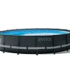 mode pas cher Castorama Piscine Hors Sol Tubulaire Ronde Intex Ultra XTR ø4,88 X H.1,22 M 5