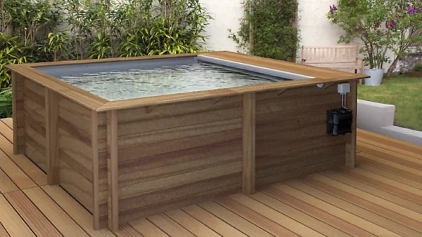 marques pas cher Castorama Piscine Urbaine Mypool 4,20 X 3,50 X H.1,33 M + Couverture Automatique 1