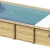 Castorama Piscine Urbaine MyPool XL 6,50 X 3,50 X H.1.33 M + Couverture Automatique prix abordable 5