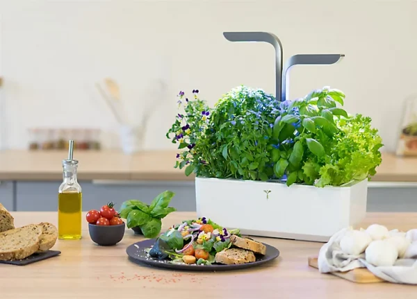 à prix promos Castorama Potager D’intérieur Véritable® Connect Infinity Grey 1